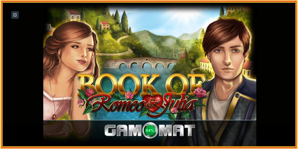 Игровой слот Book of Romeo and Julia