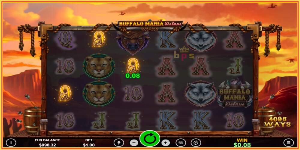 Spelslot Buffalo Mania Deluxe