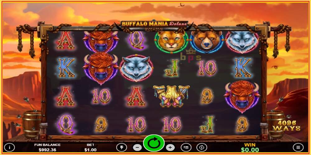 Spelslot Buffalo Mania Deluxe