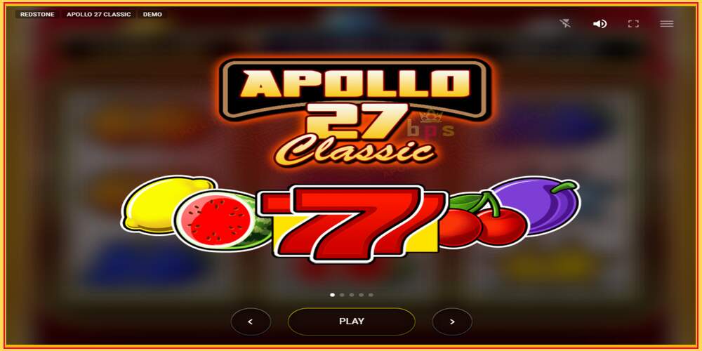 Игровой слот Apollo 27 Classic