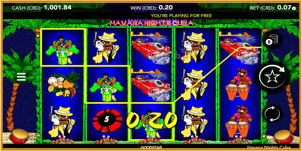 Game slot Havana Nights Cuba