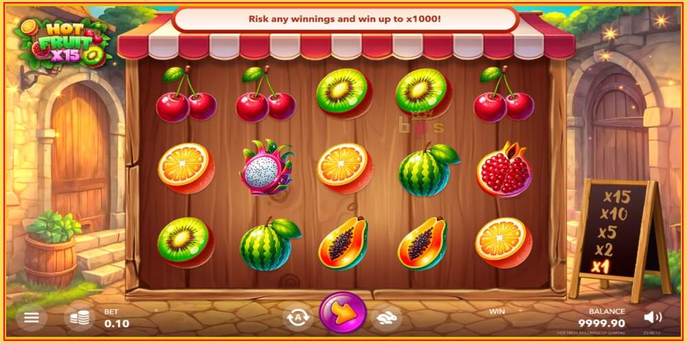 Игровой слот Hot Fruit x15