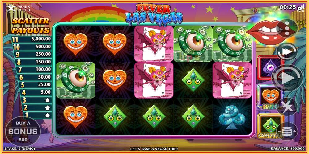 Игровой слот Fever Las Vegas