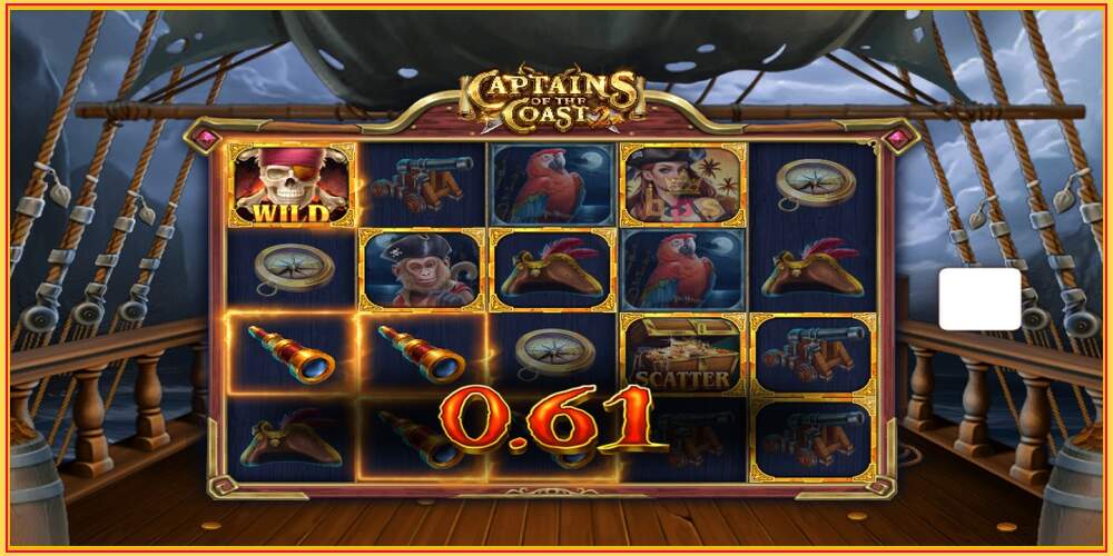 Игровой слот Captains of the Coast 2