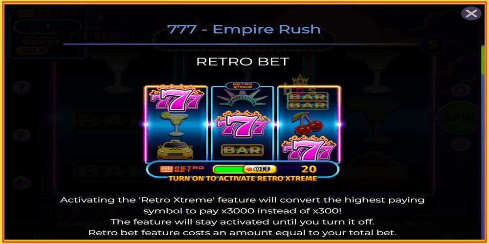 Spielautomat 777 Empire Rush