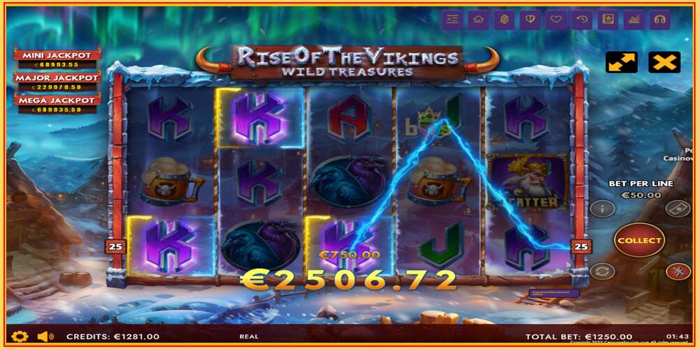 Pelipaikka Rise of The Vikings - Wild Treasures