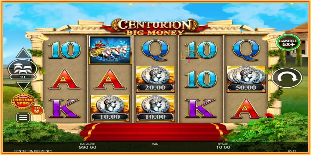 খেলার স্লট Centurion Big Money