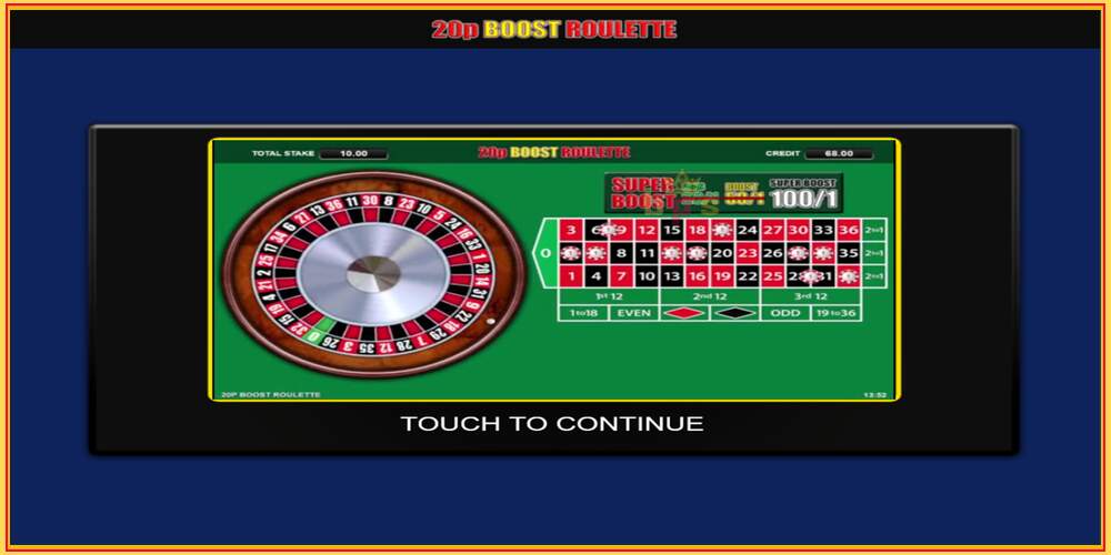 Gniazdo do gry 20p Boost Roulette