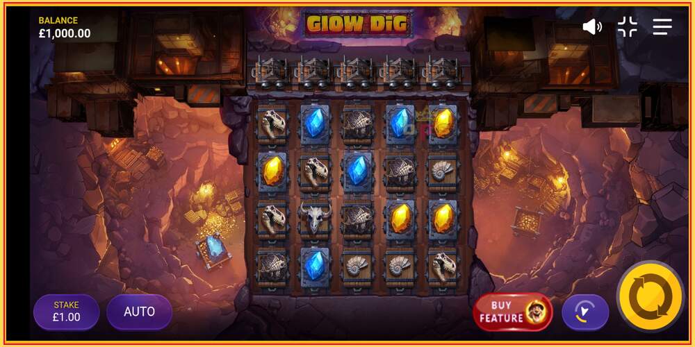 Slot permainan Glow Dig