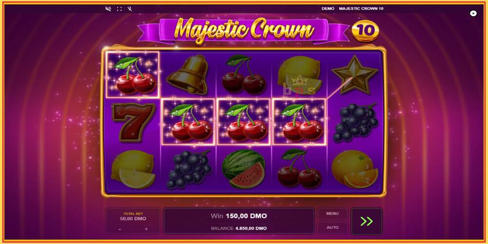 Игровой слот Majestic Crown 10