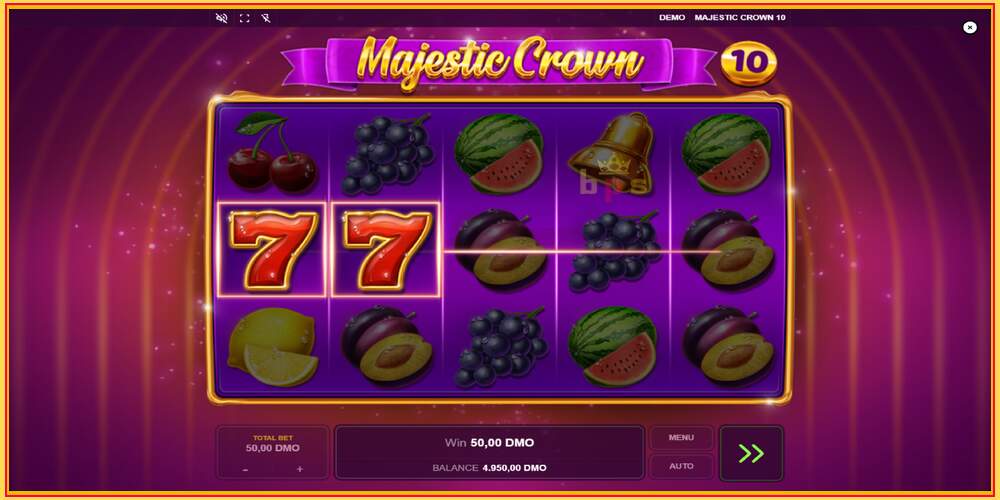 Игровой слот Majestic Crown 10