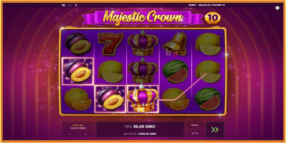 Игровой слот Majestic Crown 10