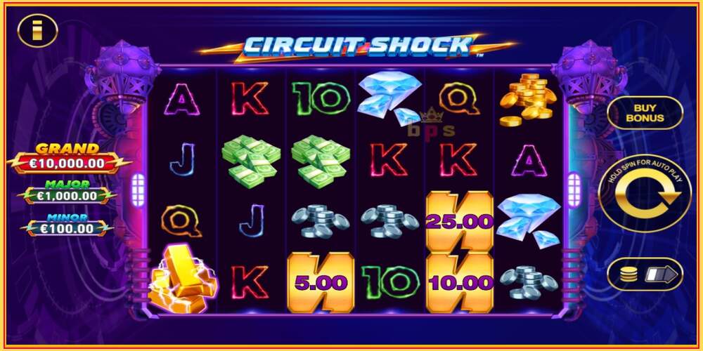 Slot de jogo Circuit Shock