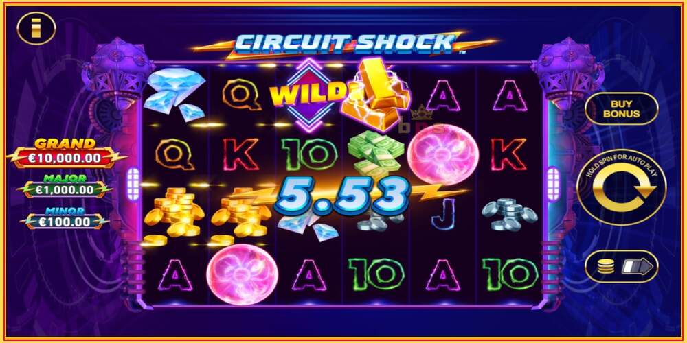 Slot de jogo Circuit Shock