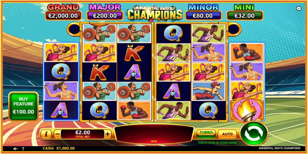 Game slot Immortal Ways Champions