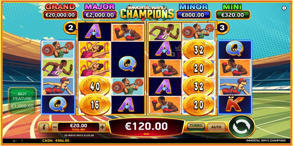 Game slot Immortal Ways Champions