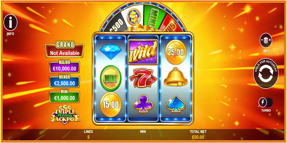 Oyun yuvası Triple Money Jackpot