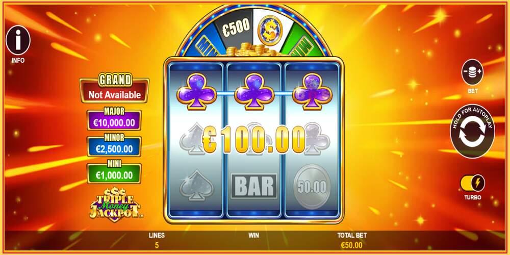 Oyun yuvası Triple Money Jackpot