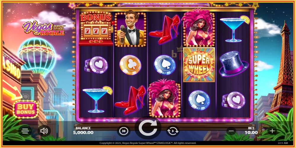 Игровой слот Vegas Royale Super Wheel