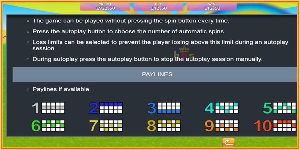 Spelslot Fluffy Favourites 10