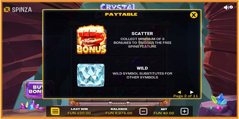 Gniazdo do gry Crystal Crushers