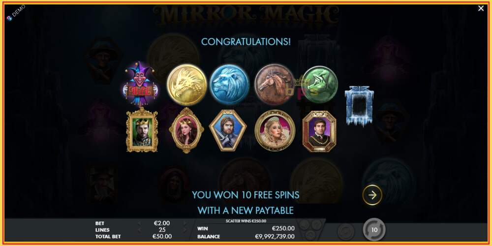 Игровой слот Mirror Magic