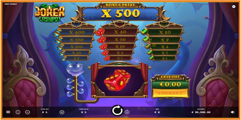 Slot de jogo Joker Cashpot