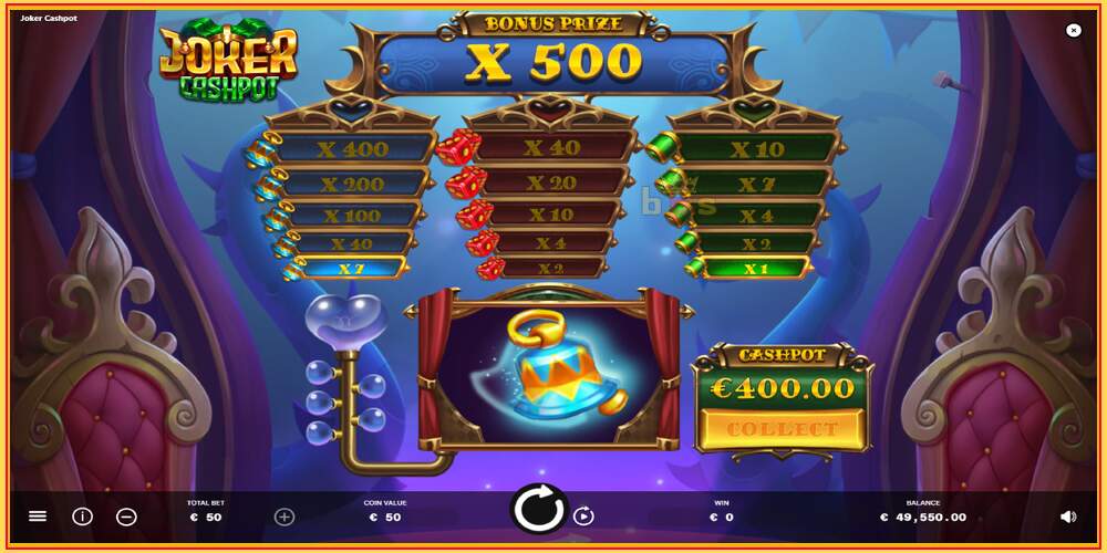 Slot de jogo Joker Cashpot