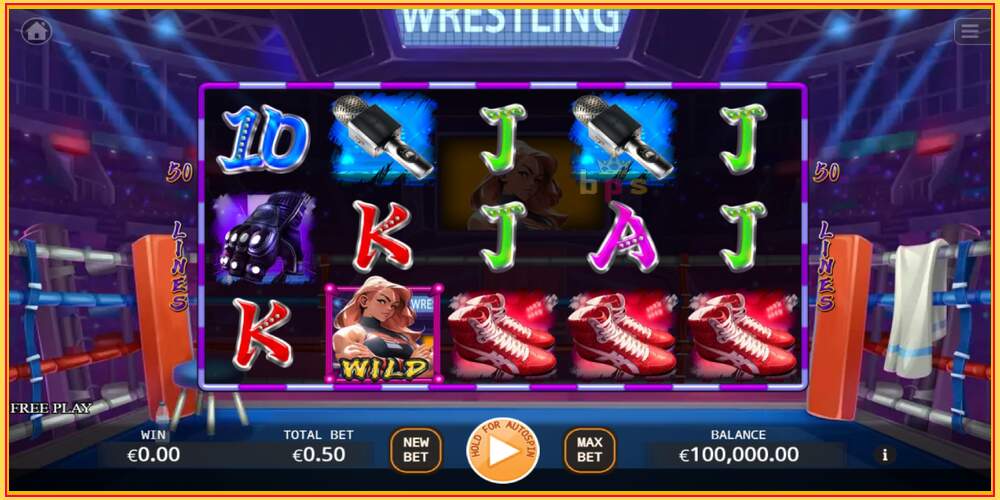 Game slot Wrestling Queen