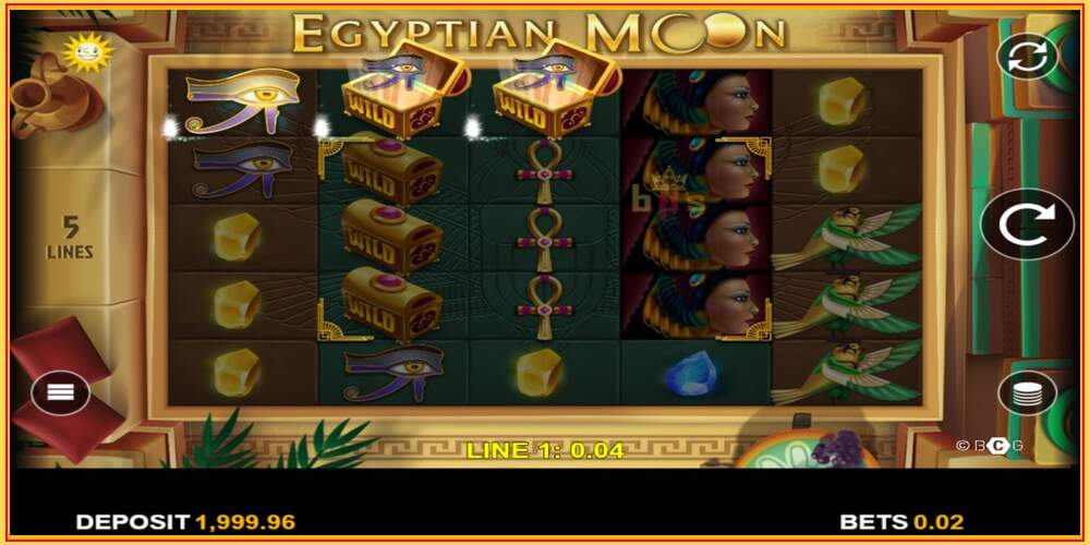 Igralna reža Egyptian Moon