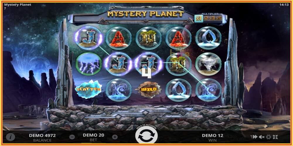 Игровой слот Mystery Planet