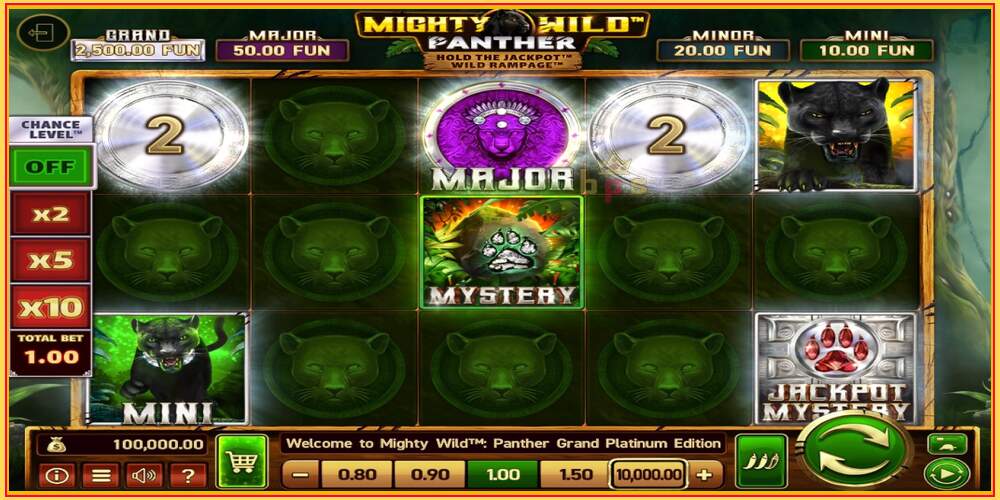 თამაშის სლოტი Mighty Wild: Panther Grand Platinum Edition