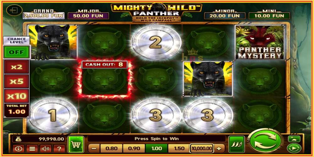 თამაშის სლოტი Mighty Wild: Panther Grand Platinum Edition