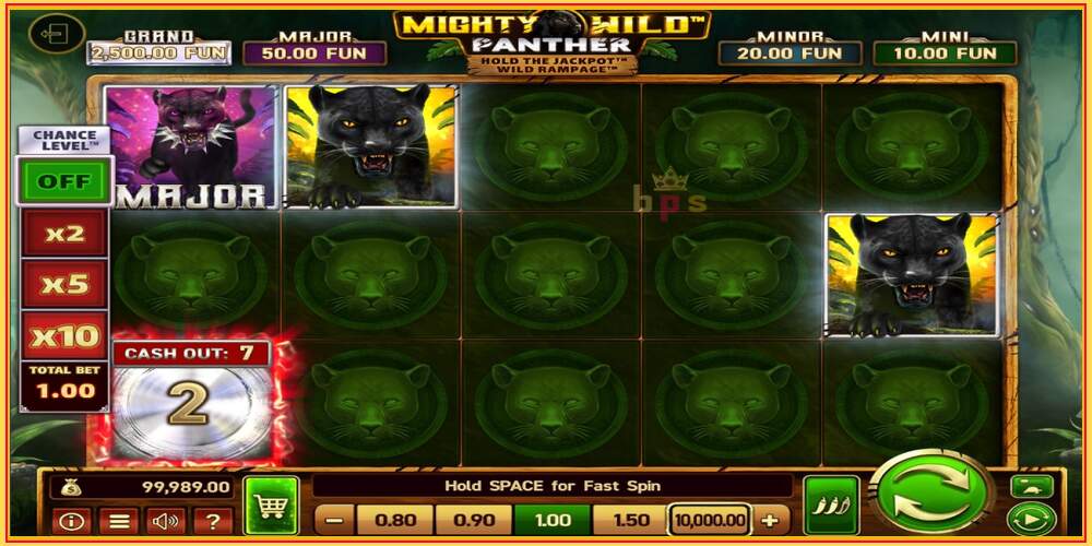 თამაშის სლოტი Mighty Wild: Panther Grand Platinum Edition