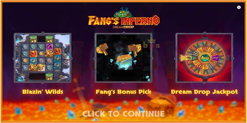 Spelslot Fangs Inferno Dream Drop