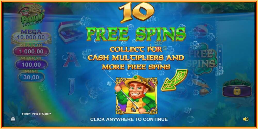 Spelslot 9 Pots of Gold Land & Win