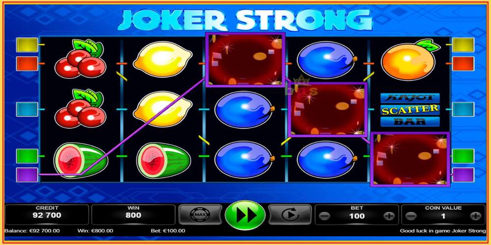 Игровой слот Joker Strong