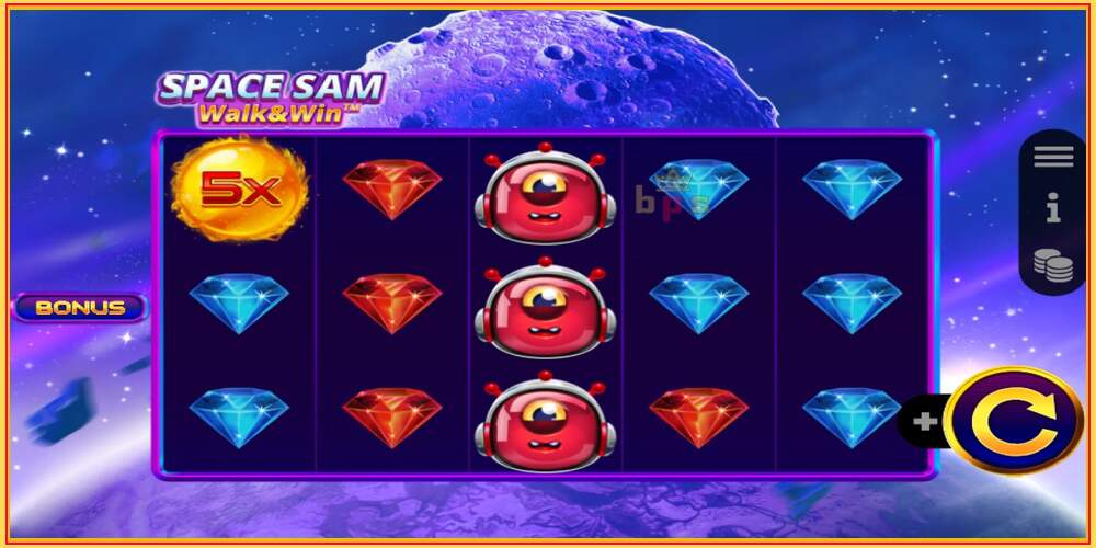 Игровой слот Space Sam Walk & Win