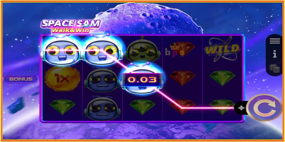 Игровой слот Space Sam Walk & Win