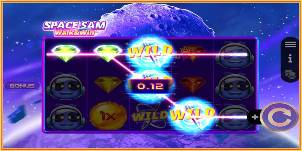 Игровой слот Space Sam Walk & Win