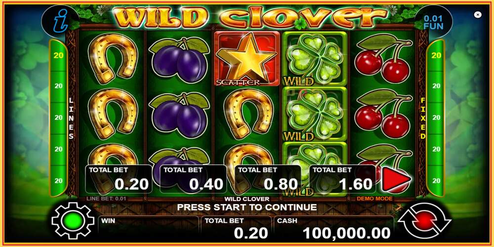 Spelslot Wild Clover