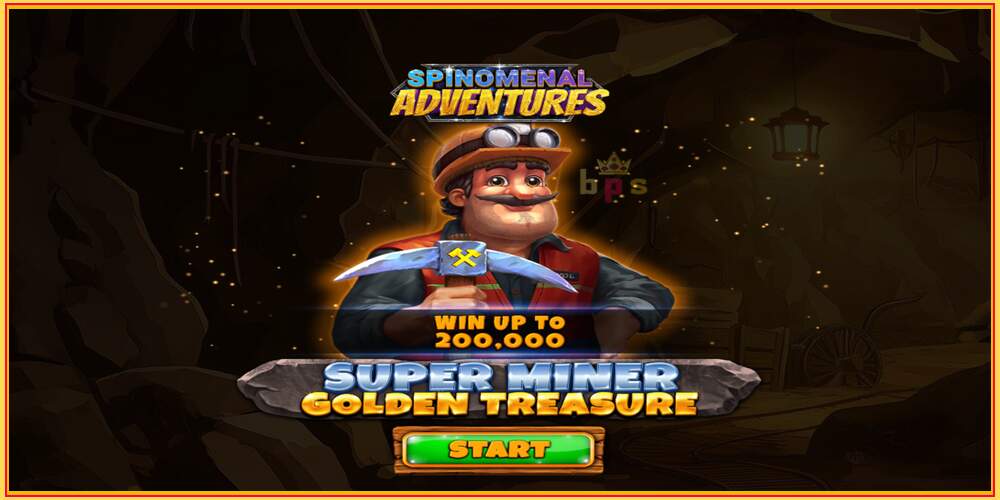 Khe trò chơi Super Miner - Golden Treasure