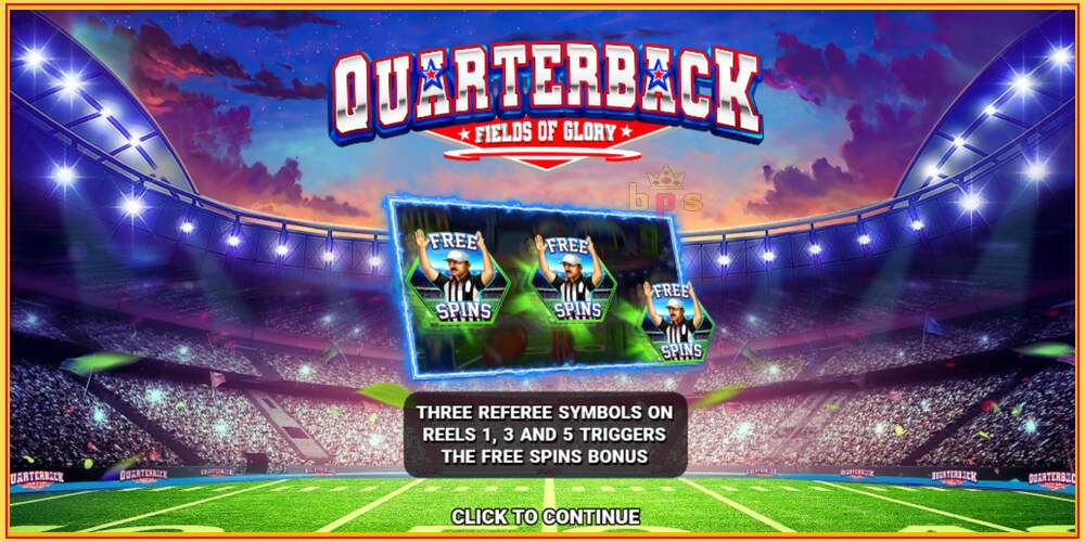 Game slot Quarterback Fields of Glory