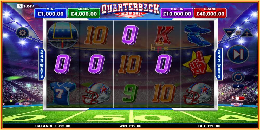 Game slot Quarterback Fields of Glory