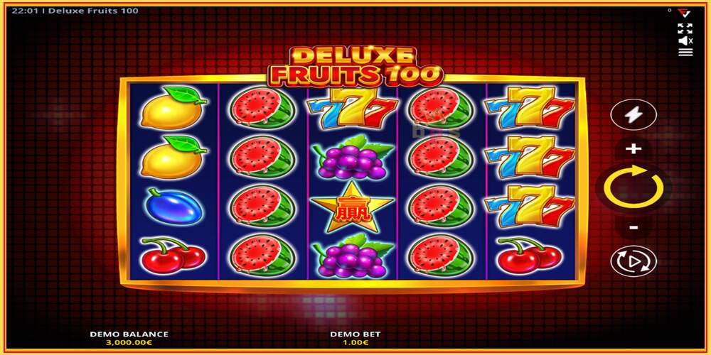 Spielautomat Deluxe Fruits 100