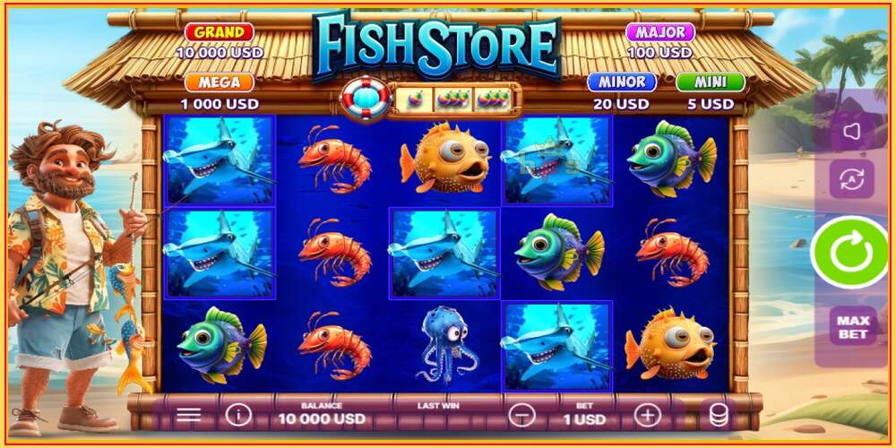 Spelslot Fish Store