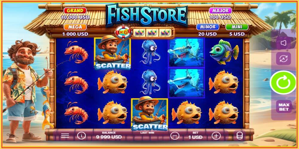 Spelslot Fish Store