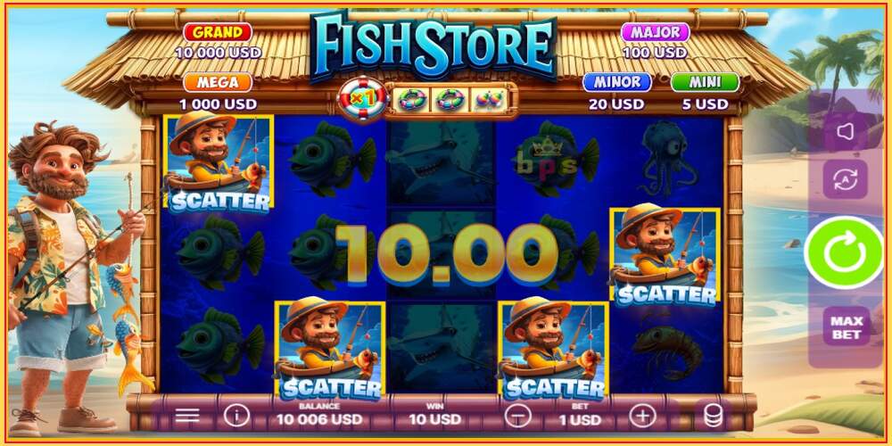 Spelslot Fish Store