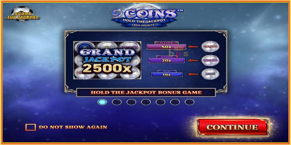 Oyun yuvası 9 Coins Grand Platinum Edition Score The Jackpot