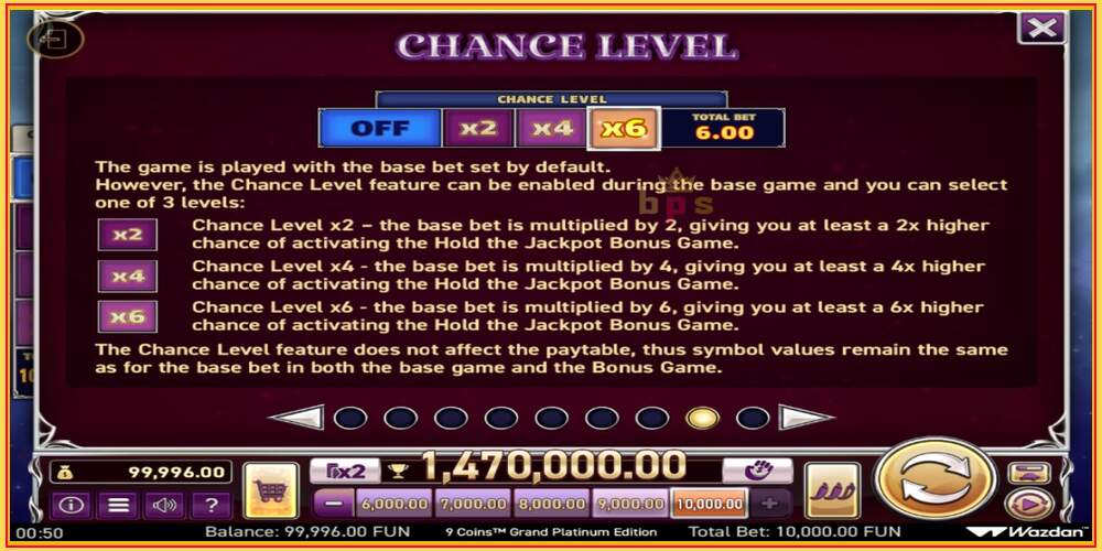 Oyun yuvası 9 Coins Grand Platinum Edition Score The Jackpot